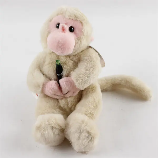 1999 Vintage Coca Cola Bean Bag Plush - Key Key The Snow Monkey Japan