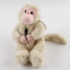 1999 Vintage Coca Cola Bean Bag Plush - Key Key The Snow Monkey Japan