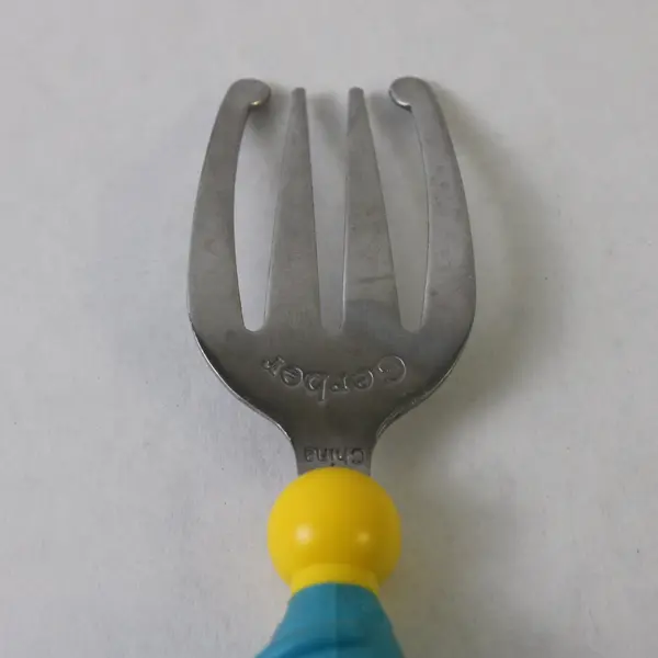 Vintage Gerber Baby Utensil Set Fork Spoon Toddler Feeding