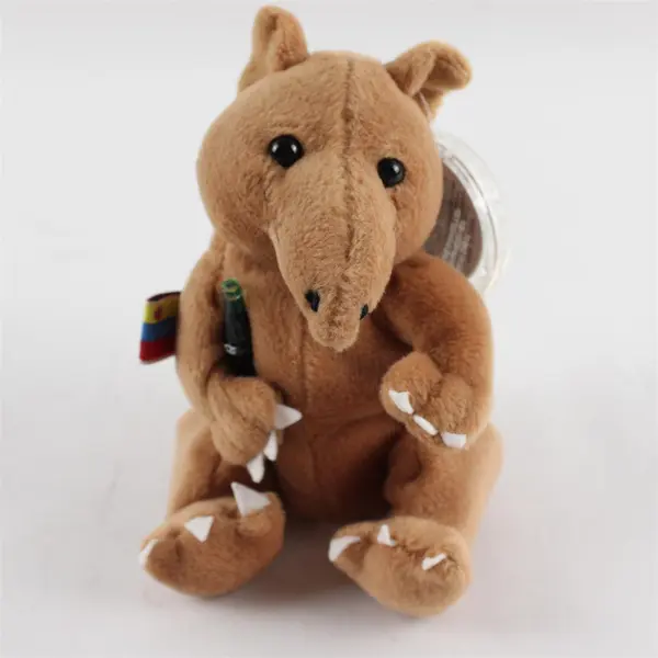 1999 Coca-Cola Colombia Plush Bean Bag Animal Collectible