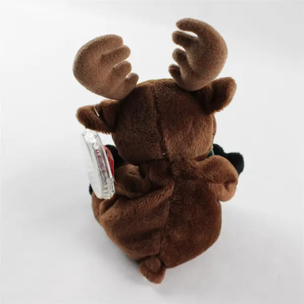 1999 Coca-Cola International Gourmand Moose Bean Bag Plush Canada