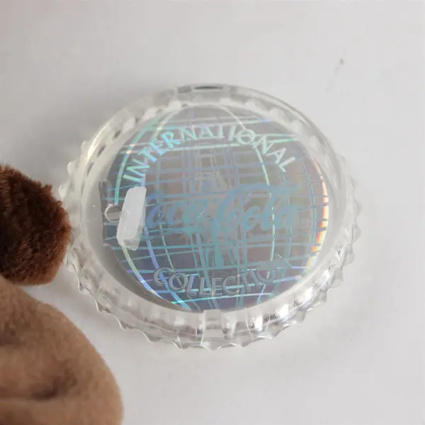 1999 Coca-Cola International Gourmand Moose Bean Bag Plush Canada