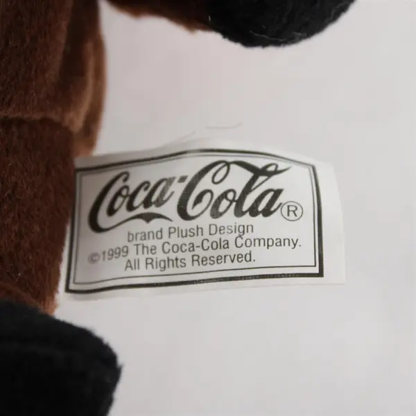 1999 Coca-Cola International Gourmand Moose Bean Bag Plush Canada