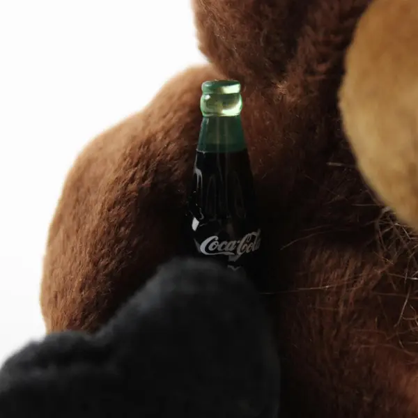 1999 Coca-Cola International Gourmand Moose Bean Bag Plush Canada
