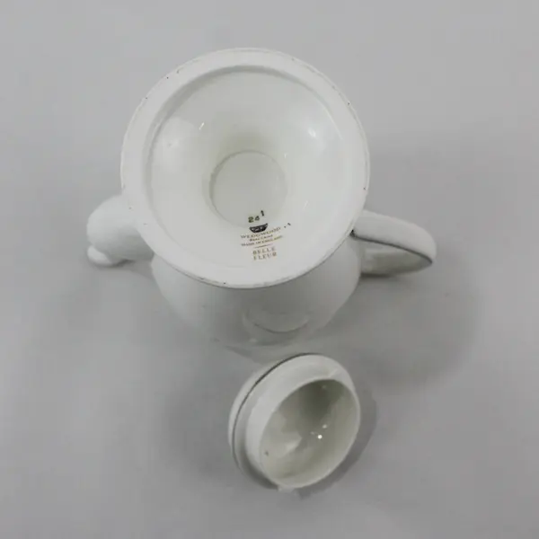 Vintage Wedgwood Belle Fleur Bone China Coffee Pot with Lid