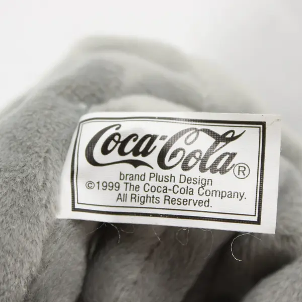 1999 Vintage Coca-Cola Bean Bag Plush - Tanzania Rhiny the Black Rhinoceros