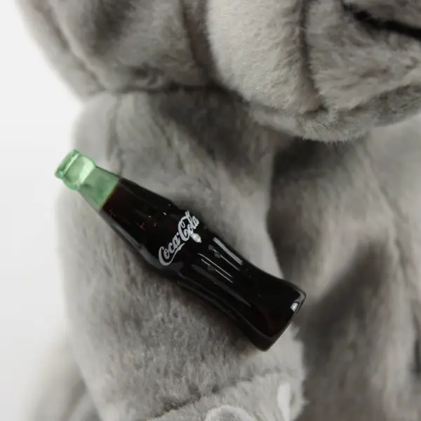 1999 Vintage Coca-Cola Bean Bag Plush - Tanzania Rhiny the Black Rhinoceros