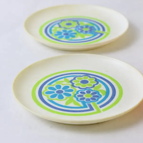 Lot of 14 Assorted Play Dishes Plates Cups Pretend Kitchen Toy Set