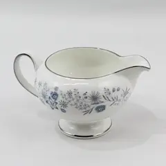 Vintage Wedgwood Belle Fleur Footed Creamer