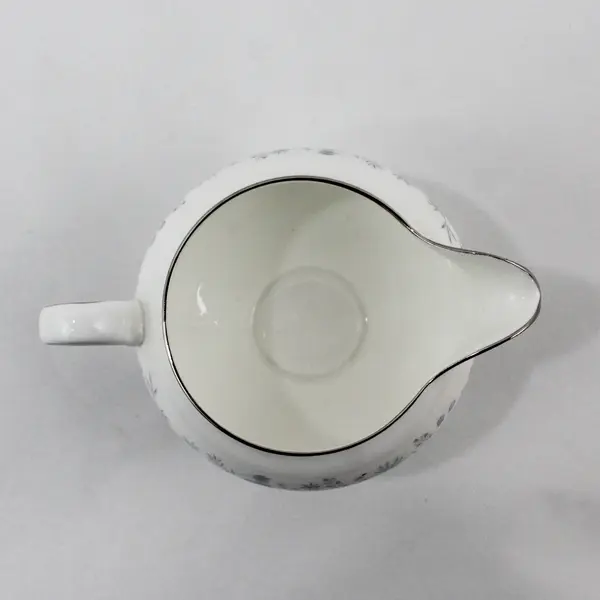 Vintage Wedgwood Belle Fleur Footed Creamer