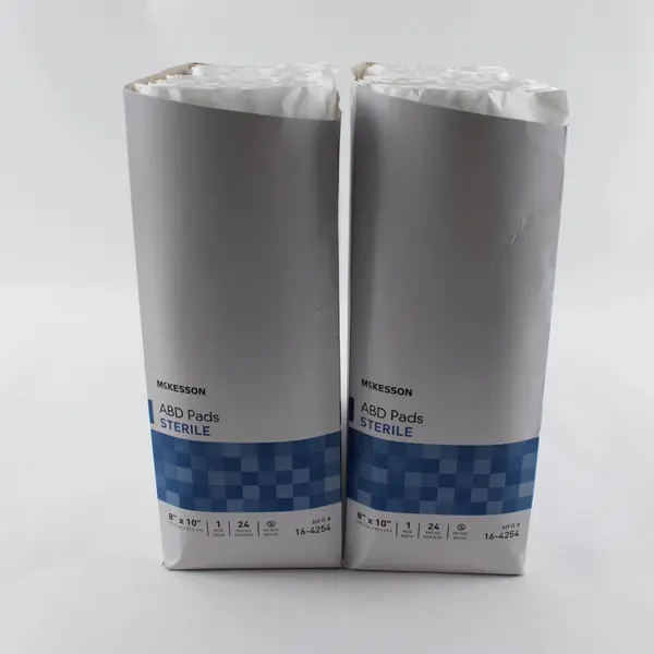 Lot of 2 McKesson ABD Pads 8x10 Sterile 24/Box 16-4254