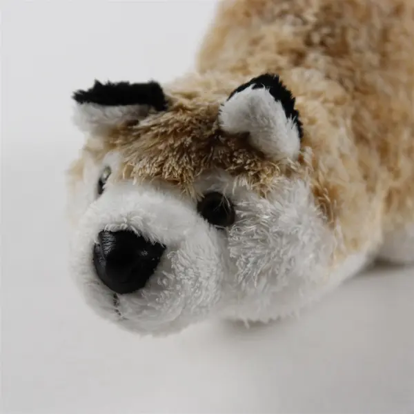 Wishpets Shiriki the Howling Wolf Plush Stuffed Animal Toy 7" Tall 2005