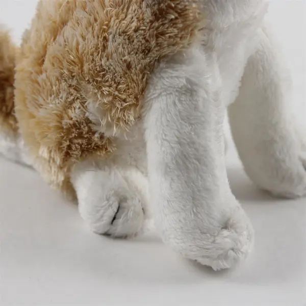 Wishpets Shiriki the Howling Wolf Plush Stuffed Animal Toy 7" Tall 2005