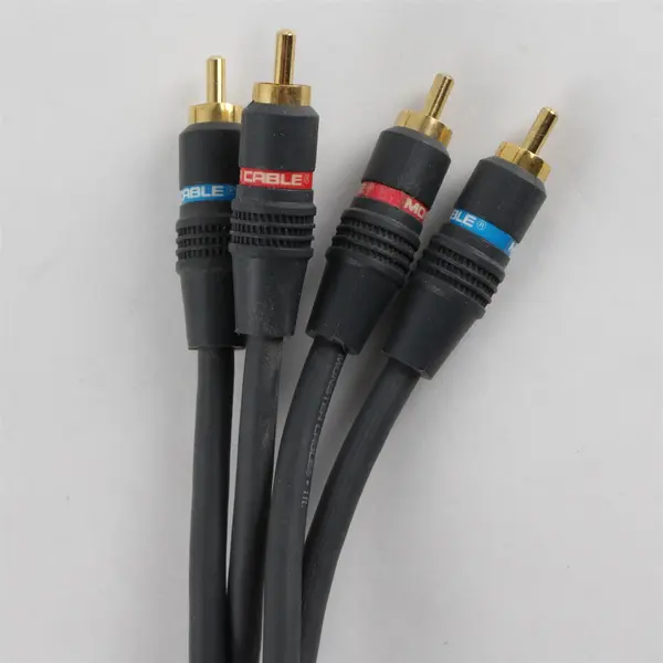 Monster Interlink 100 1 ft Stereo RCA Audio Interconnect Cable