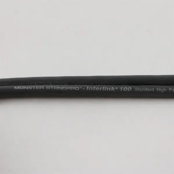 Monster Interlink 100 1 ft Stereo RCA Audio Interconnect Cable