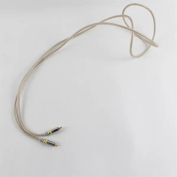 Skywalker 3ft Clear RCA Male-to-Male Audio Video Cable