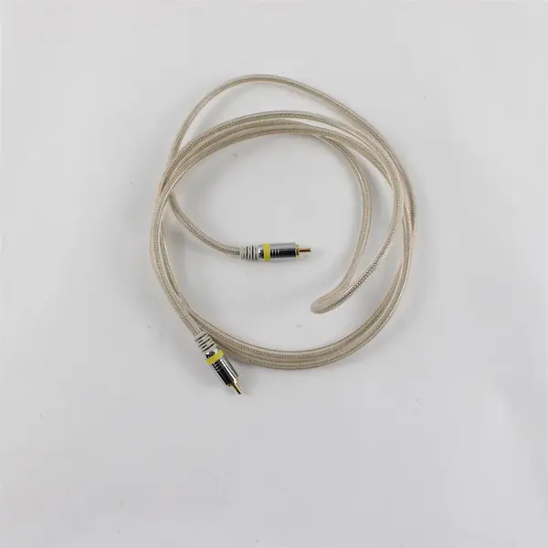 Skywalker 3ft Clear RCA Male-to-Male Audio Video Cable