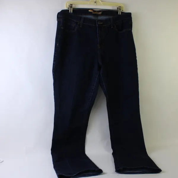 Old Navy The Sweet Heart Dark Wash Bootcut Jeans Women's Size 14 Tall