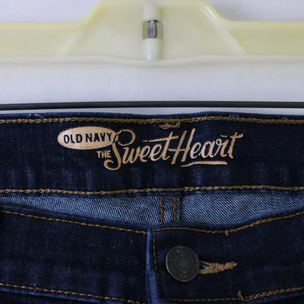 Old Navy The Sweet Heart Dark Wash Bootcut Jeans Women's Size 14 Tall