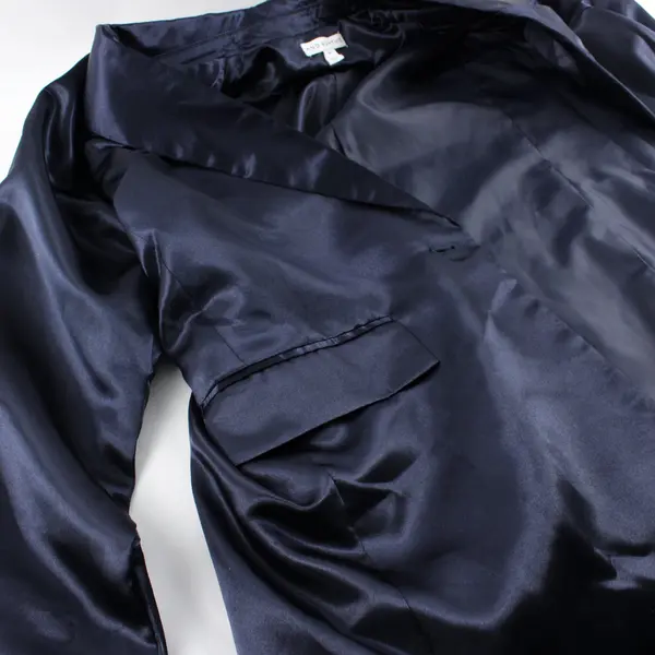 And Now This Dark Blue/Purple Blazer Shiny Finish Lightweight Size 0X