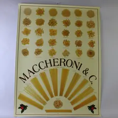 Edizioni CMP Mauro Guerrini Maccheroni & C. Pasta Poster 23.75x31.5"