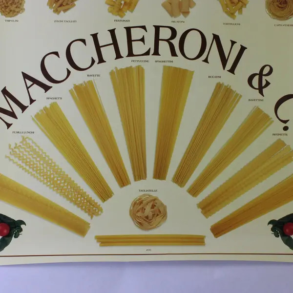 Edizioni CMP Mauro Guerrini Maccheroni & C. Pasta Poster 23.75x31.5"