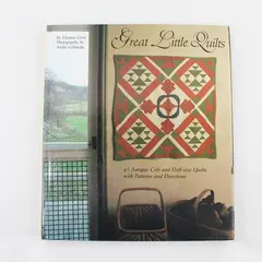 VTG Great Little Quilts 45 Crib & Doll-size Quilts Eleanor Levie 1st Ed 1990 HC