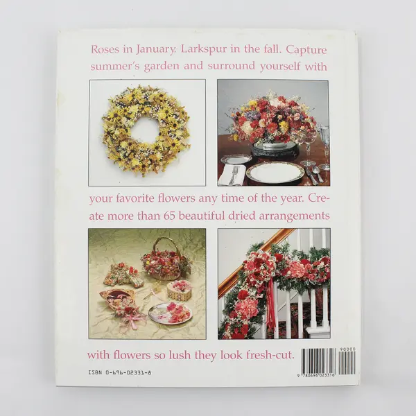 VTG Floral Keepsakes Preserving & Arranging by Sunny O'Neil 1st Ed 1990 HC DJ