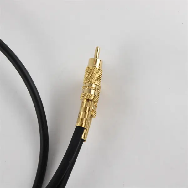 Coaxial RCA Audio Cable 5 Ft Home Stereo TV Video Interconnect Used
