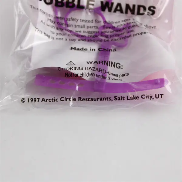 Arctic Circle Cup Lid Bubble Wand + Squirrel Melamine Bowl Lot of 2