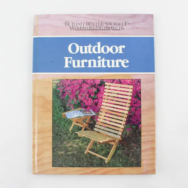 Vintage Woodworking Projects Outdoor Furniture Nick Engler 1988 Hardcover Good