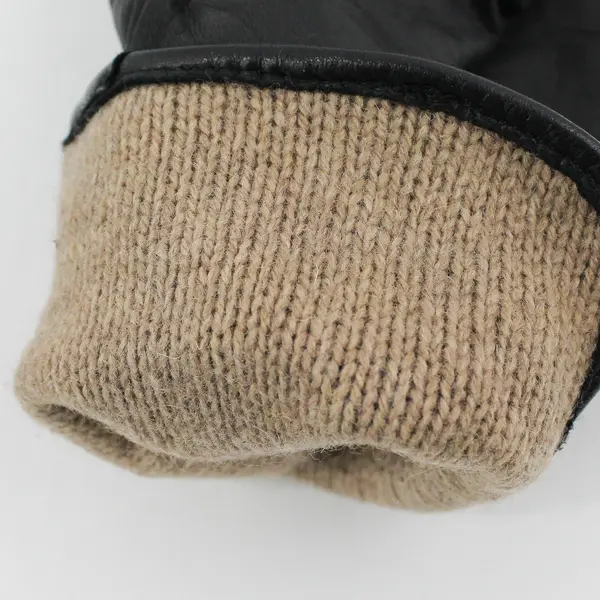 Grandoe Women's Black Lined Gloves Size 7.5