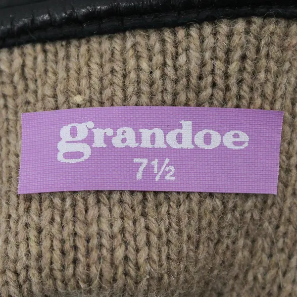 Grandoe Women's Black Lined Gloves Size 7.5