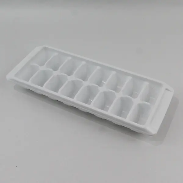 Lot of 3 Rubbermaid White Ice Cube Tray 16 Cube Trays Easy Release Reusable