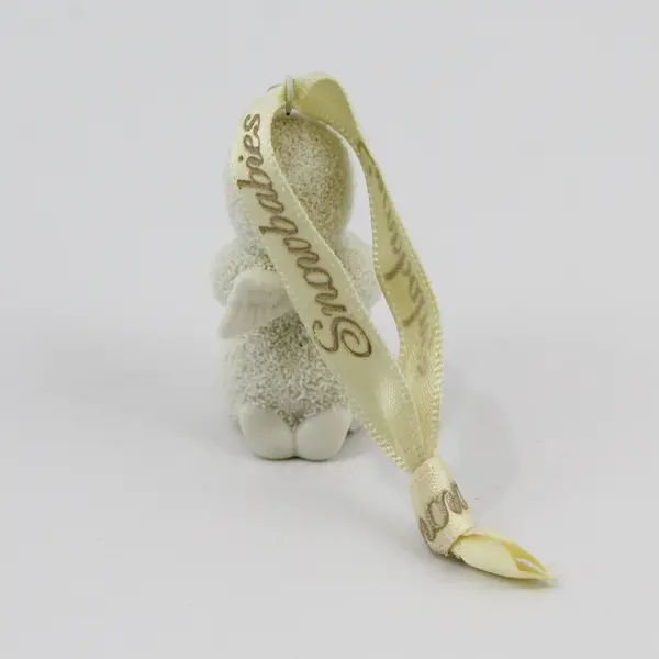 Dept 56 Snowbabies Sweet Dreams Praying Cherub Christmas Ornament 2"