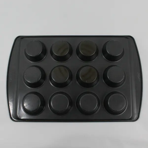 Wilton Nonstick 12-Cup Muffin Cupcake Pan Steel Bakeware