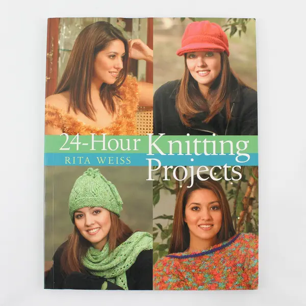 Vintage 24-Hour Knitting Projects by Rita Weiss 2006 Paperback Good