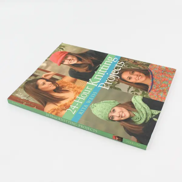 Vintage 24-Hour Knitting Projects by Rita Weiss 2006 Paperback Good