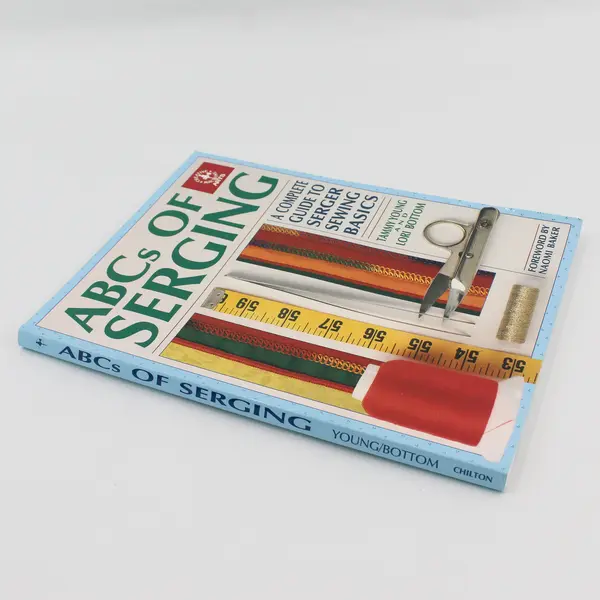 Vintage ABCs of Serging A Complete Guide by Lori Bottom Tammy Young 1992 PB Good