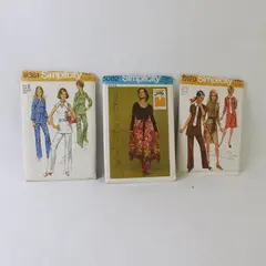 Lot of 3 Vintage Simplicity Sewing Patterns 9361 6082 9170