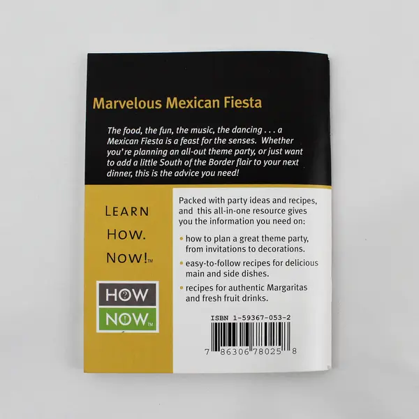 VTG Marvelous Mexican Fiesta Learn How Now! Series 1st Edition 2005 Pocket PB