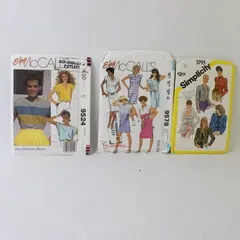 Lot of 3 Vintage Sewing Patterns McCall's 9524 9578 Simplicity 5793