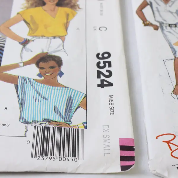 Lot of 3 Vintage Sewing Patterns McCall's 9524 9578 Simplicity 5793