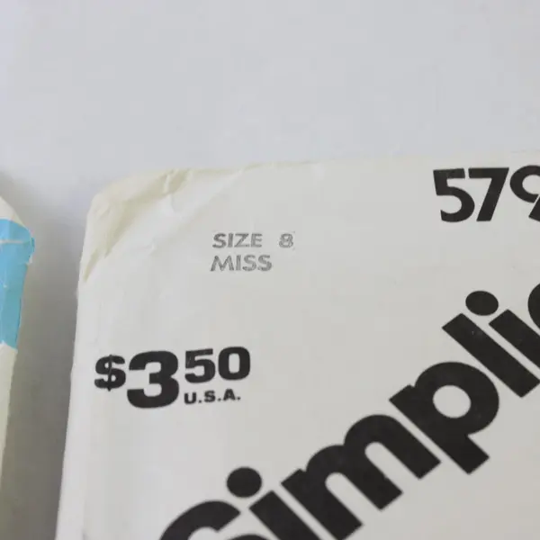 Lot of 3 Vintage Sewing Patterns McCall's 9524 9578 Simplicity 5793