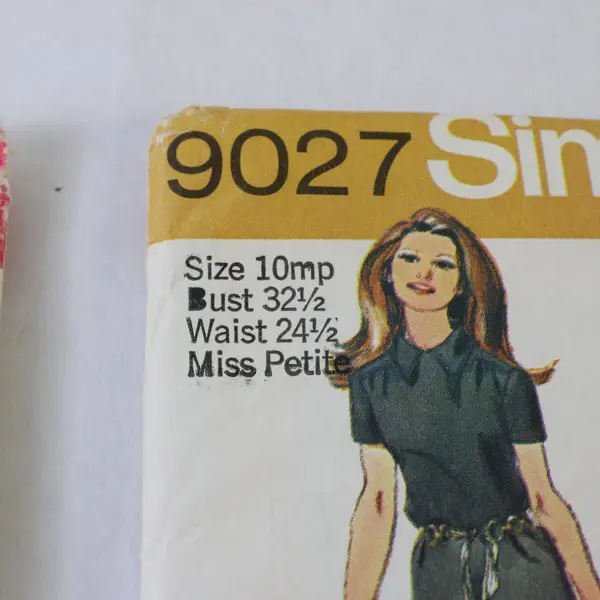 Lot of 3 Simplicity Vintage Sewing Patterns 5193 9027 8299 Miss 10 14 Petite