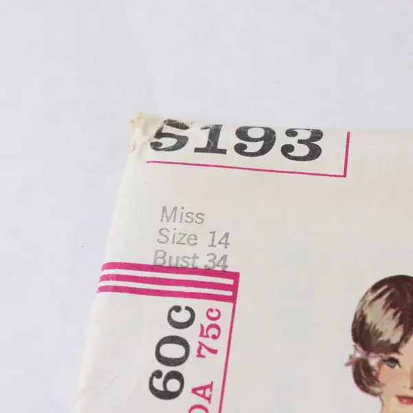 Lot of 3 Vintage Simplicity Sewing Patterns 5193 9074 9028 Sizes 10 14