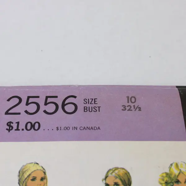 Lot of 3 Vintage Sewing Patterns Simplicity McCall's 7596 6247 2556 10 12 14