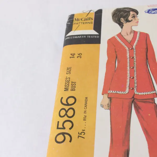 Lot 3 Vintage McCall's Simplicity Sewing Patterns 9586 2344 9032