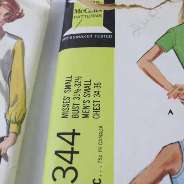 Lot 3 Vintage McCall's Simplicity Sewing Patterns 9586 2344 9032