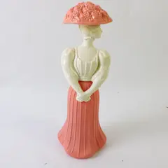 Vintage Avon Gay Nineties Somewhere Cologne Decanter Figurine 3 Oz Bottle